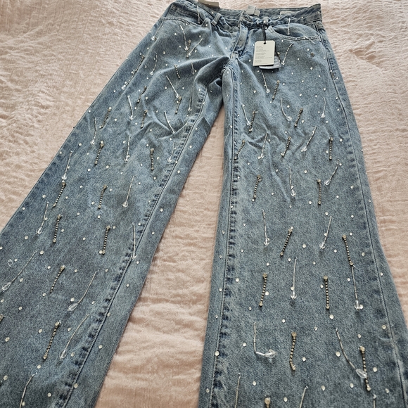 Embellished Blue Jeans - Picture 3 of 8